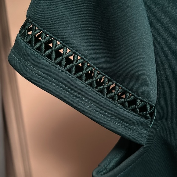 Green Cutout Dress - Picture 2 of 5